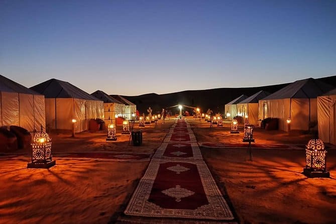 Luxury camp in the Sahara - Night under the stars