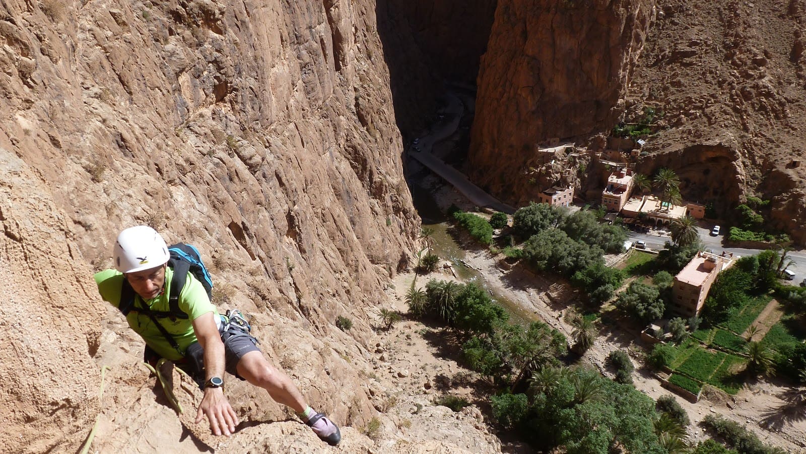 Todra Gorges - Rock climbing