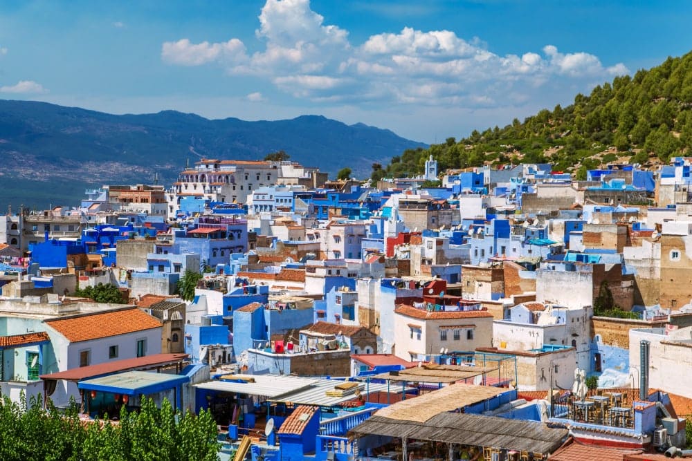 Blue streets of Chefchaouen - The blue city of the Rif