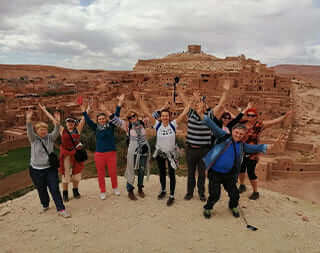 Tour de 4 días circular Marrakech Desierto